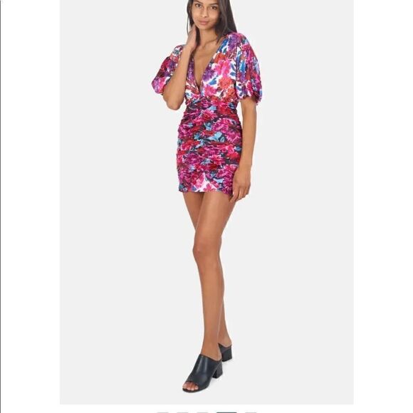For Love & Lemons Cassandra Mini Dress Size XS - Picture 5 of 9